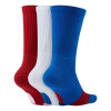 Nogavice Nike Everyday Crew 3-Pack ''Red/White/Blue''