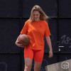 Ženska kratka majica Air Jordan Essentials ''Rush Orange''