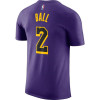 Kratka majica Nike Dri-FIT Lonzo Ball Los Angeles Lakers ES CE ''Court Purple''