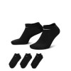 Nogavice Nike Everyday Lightweight No-Show Training 3-Pack ''Black''