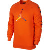 Pulover Air Jordan DNA Fleece Crew ''Brilliant Ornge''