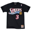 Kratka majica M&N NBA Philadelphia 76ers Allen Iverson ''Black''