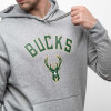 Pulover New Era NBA Milwaukee Bucks Team Logo ''Grey''