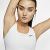 Športni modrček Nike Dri-FIT Swoosh Non-Padded ''White''