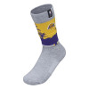 Nogavice Nike NBA Crew Los Angeles Lakers Courtside ''Grey/Amarillo''