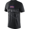 Kratka majica Nike NBA Lakers Courtside ''Black''