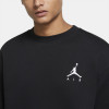 Pulover Air Jordan Jumpman Fleece Crew Sweatshirt ''Black''