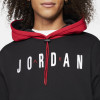 Pulover Air Jordan Jumpman Air Graphic Fleece ''Black/Gym Red''