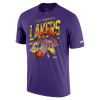Kratka majica Nike NBA Los Angeles Lakers Courtside ''Court Purple''