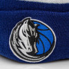 Zimska kapa New Era NBA Dallas Mavericks Bobble Knit Cuff ''Blue''