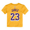 Otroška kratka majica Nike NBA Los Angeles Lakers Lebron James ''Amarillo''