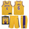 Otroški komplet Nike NBA LA Lakers Icon Edition Box Jersey & Shorts ''Lebron James''