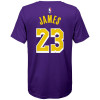 Otroška kratka majica Nike Los Angeles Lakers LeBron James ''Court Purple''