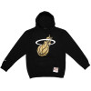 Pulover M&N NBA Miami Heat Gold Logo ''Black''