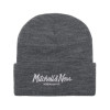 Zimska kapa M&N Pinscript Cuff Knit Beanie ''Grey''