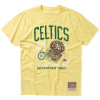 Kratka majica M&N NBA Boston Celtics Pastel Rings ''Yellow''