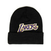 Zimska kapa M&N NBA LA Lakers Chenille Logo Cuff Knit ''Black''