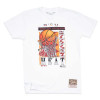 Kratka majica M&N NBA Miami Heat Champions Vibes ''White''