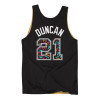 Kratka majica M&N San Antonio Spurs All Star 2003-04 Tim Duncan Reversible Mesh ''Black/Gold''