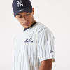 Kratka majica New Era Pinstripe Oversized ''White/Black''