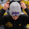 Zimska kapa New Era NBA20 Draft Los Angeles Lakers Cuff Knit ''Grey''