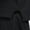 Ženska kratka majica Nike Dri-FIT Cut-Off Crew Neck ''Black''