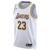Dres Nike NBA LA Lakers LeBron James Association Edition Swingman ''White''