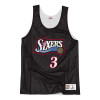 Dres M&N Reversible Allen Iverson Philadelphia 76ers