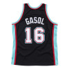 Dres M&N NBA Pau Gasol Memphis Grizzlies 2001-02 Swingman ''Black/Blue/Red''