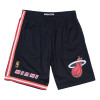 Kratke hlače M&N NBA Miami Heat 1996-97 Road Swingman ''Black''