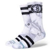 Nogavice Stance x NBA Dyed Brooklyn Nets ''White''