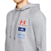 Pulover UA Rival Fleece Originators ''Steel Light Heather''