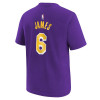 Otroška kratka majica Nike NBA Los Angeles Lakers Lebron James ''Purple''