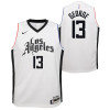 Otroški dres Nike Los Angeles Clippers Paul George City Edition ''White''