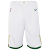 Otroške kratke hlače Nike NBA Bucks Swingman ''White''