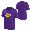 Otroška kratka majica Nike NBA Logo Los Angeles Lakers ''Purple''