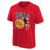 Otroška kratka majica Nike Cartoon Ball Chicago Bulls ''University Red''