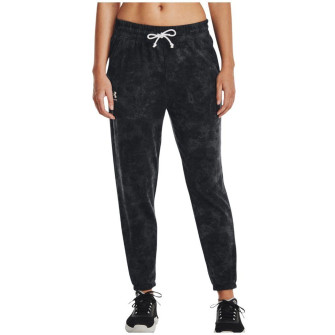 UA Rival Terry Printed Jogger Pants ''Black''