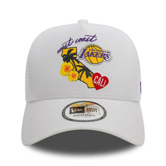 New Era NBA Los Angeles Lakers Team Logo Trucker Cap 