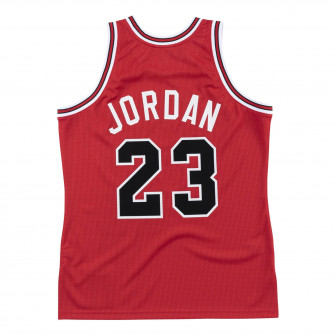 M&N Authentic Chicago Bulls Michael Jordan 1984-85 Jersey ''Scarlet''