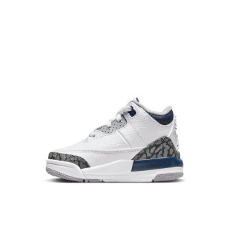 Air Jordan 3 Retro Kids Shoes ''Midnight Navy'' (TD)