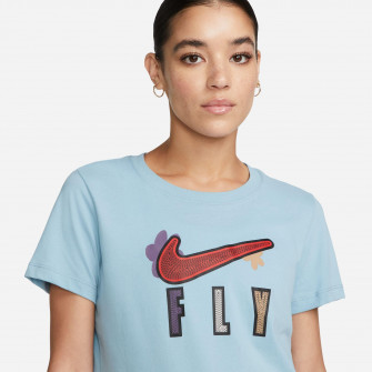 Nike Dri-Fit Swoosh Fly 2 Women's T-Shirt ''Worn Blue''