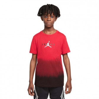 Air Jordan Dip Dye Kids T-Shirt ''Red''