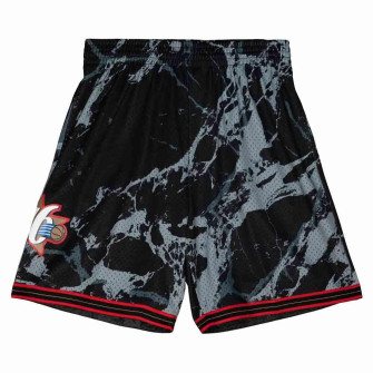 M&N Team Marble Swingman Philadelphia 76ers 2000 Shorts ''Blue''