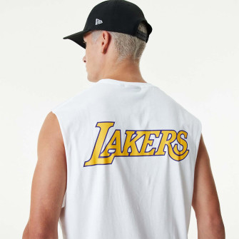 New Era NBA Los Angeles Lakers Team Logo Tank Top ''White''