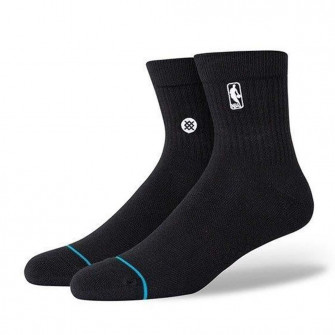 Stance NBA Logoman Quarter Socks ''Black''