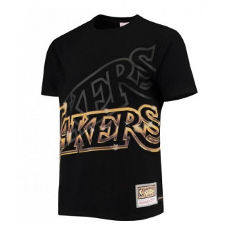 M&N NBA LA Lakers Big Face 4.0 T-Shirt ''Black''