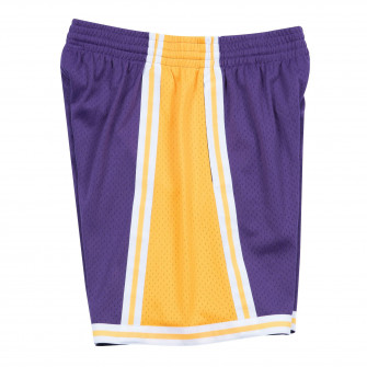 M&N NBA Los Angeles Lakers 1984-85 Road Swingman Shorts ''Purple''