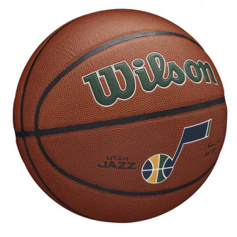 Wilson NBA Team Composite Indoor/Outdoor Basketball ''Utah Jazz'' (7)