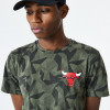 New Era Chicago Bulls Geometric Camo T-Shirt ''Green''